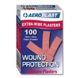 Sterile Fabric Plasters 72mm x 19mm Box x100